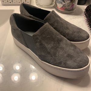 vince warren slip on platform shoe